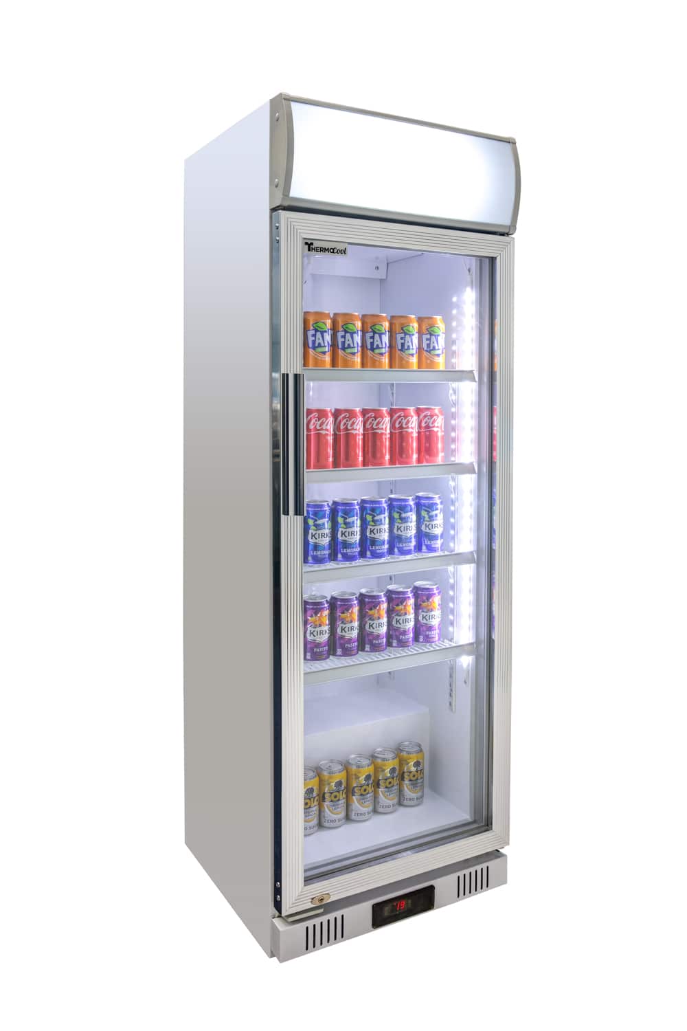 commercial display fridge 252ltr