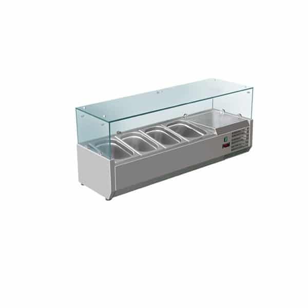 Pizza & Salad Countertop Prep Unit 1200mm by Norsk