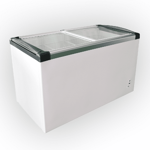 Commercial Chest Freezer with Glass Lid